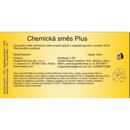 Chemická směs Plus - 100ml