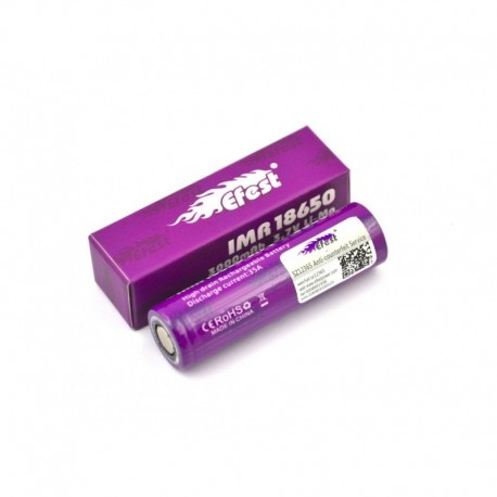 Efest IMR 18650 3000mAh purple - 35A